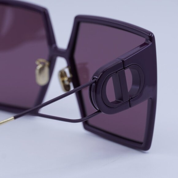 ?️ New Dior 30MONTAIGNE SU 60D0 Sunglasses - Bordeaux/Gold Frame main image 5